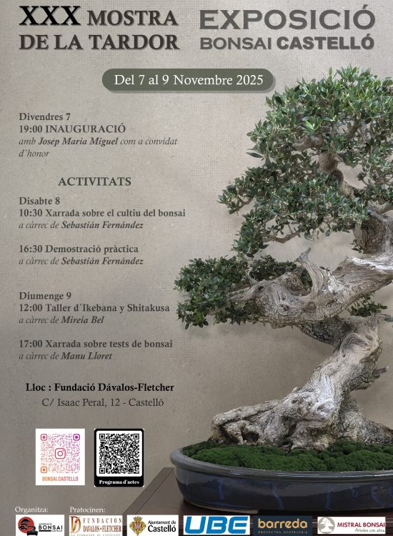MOSTRA BONSAI DE LA TARDOR